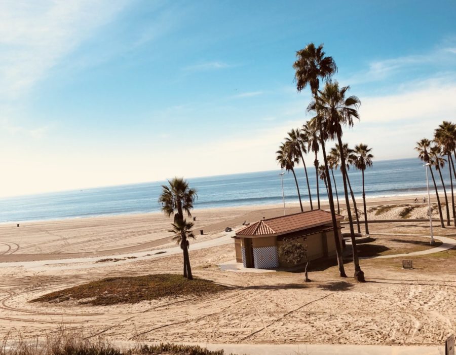 One of many beautiful beach scenes of the SoCal coast!